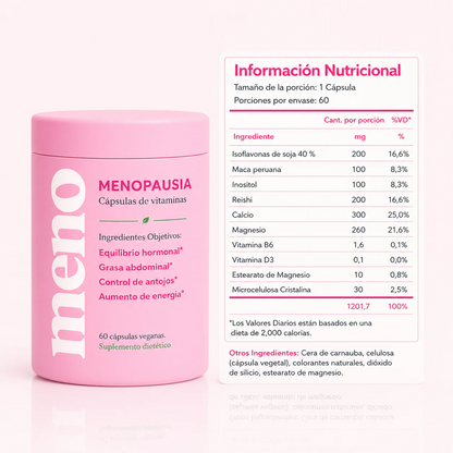 MenoVital® l Cápsulas Adelgazantes Menopausia