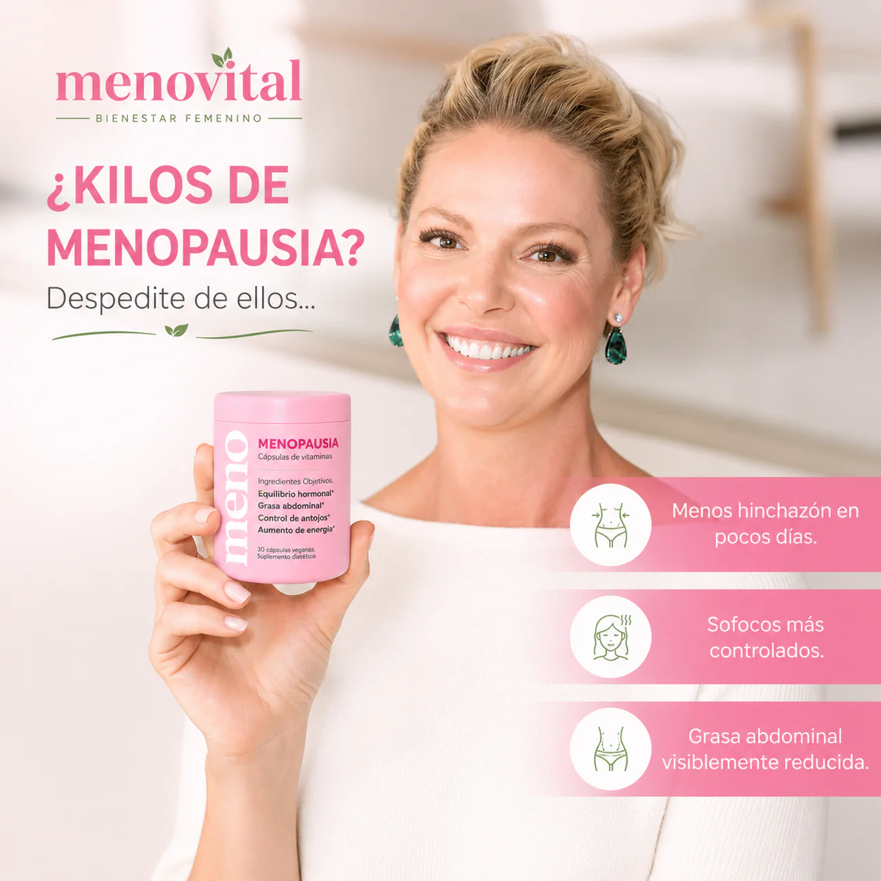 MenoVital® l Cápsulas Adelgazantes Menopausia