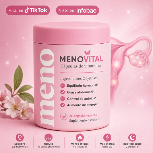 MenoVital® l Cápsulas Adelgazantes Menopausia